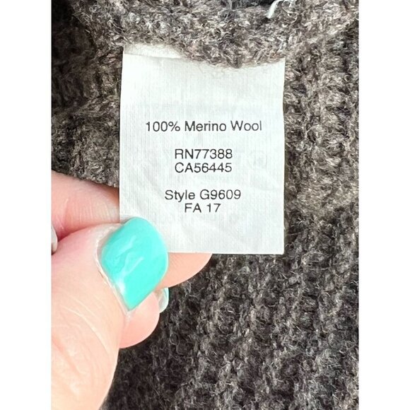 MADEWELL Fulton Sweater-Coat 100% Merino Wool w/ Pockets sz(XS) - Picture 10 of 10